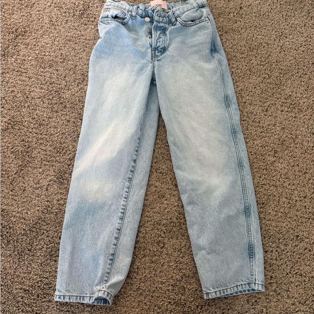 REVICE Blue Straight Leg Jeans Classic Style